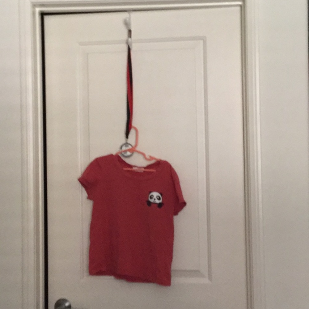 Girls cute panda shirt